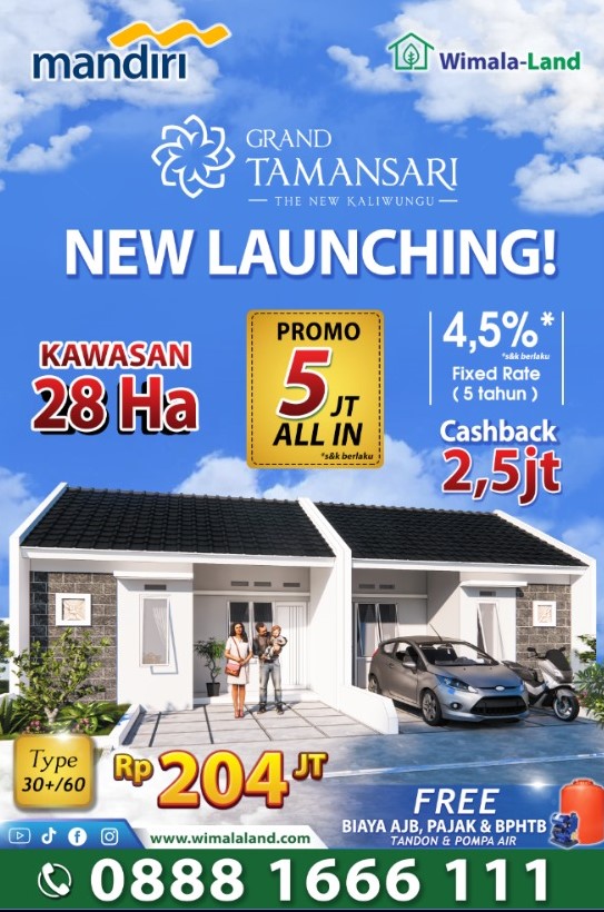 Type 30PLUS RUMAH MURAH KENDAL